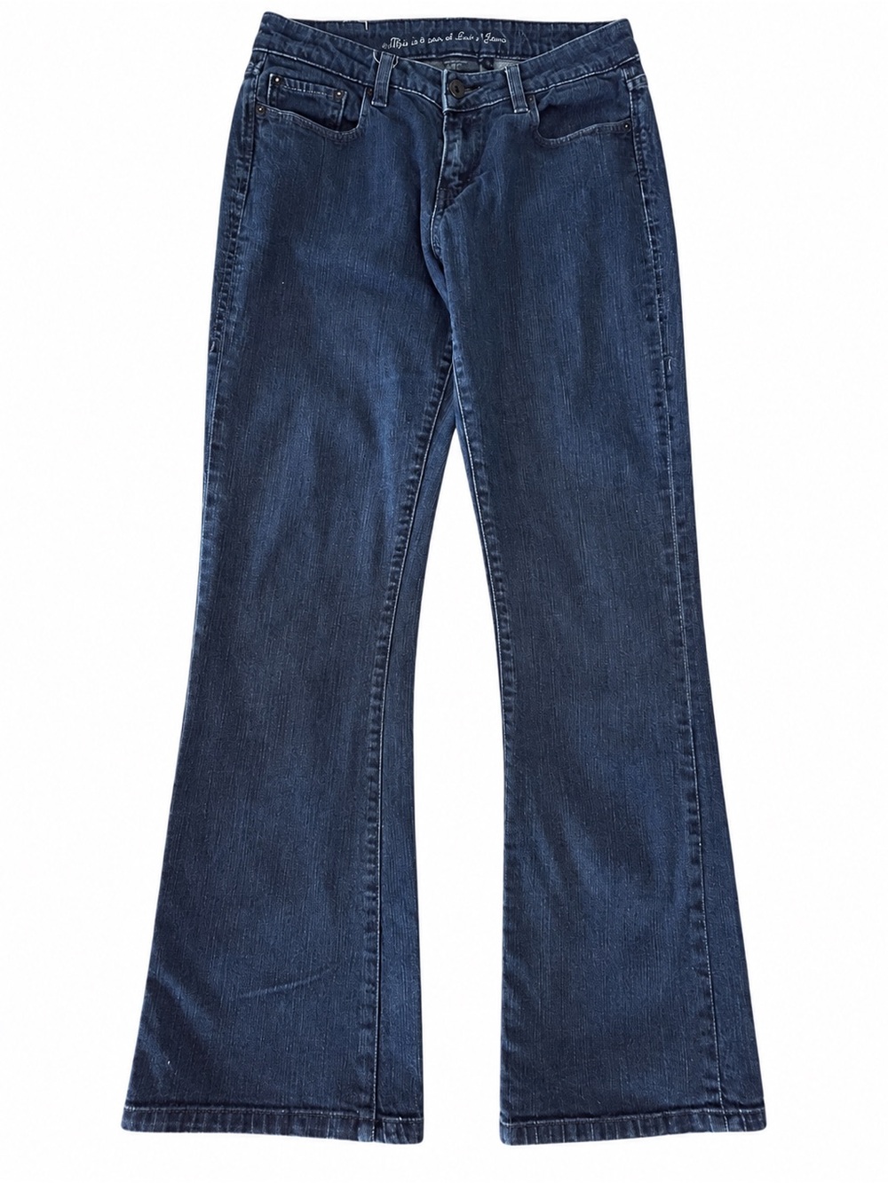 Levi’s 553 Green Tab Mid Rise Bootcut Jeans Women’s 8/29 Dark Wash